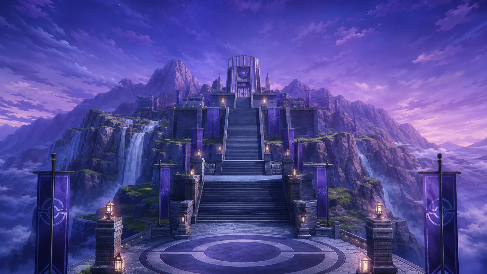 Planalto Indigo, arte de chegada usada no jogo